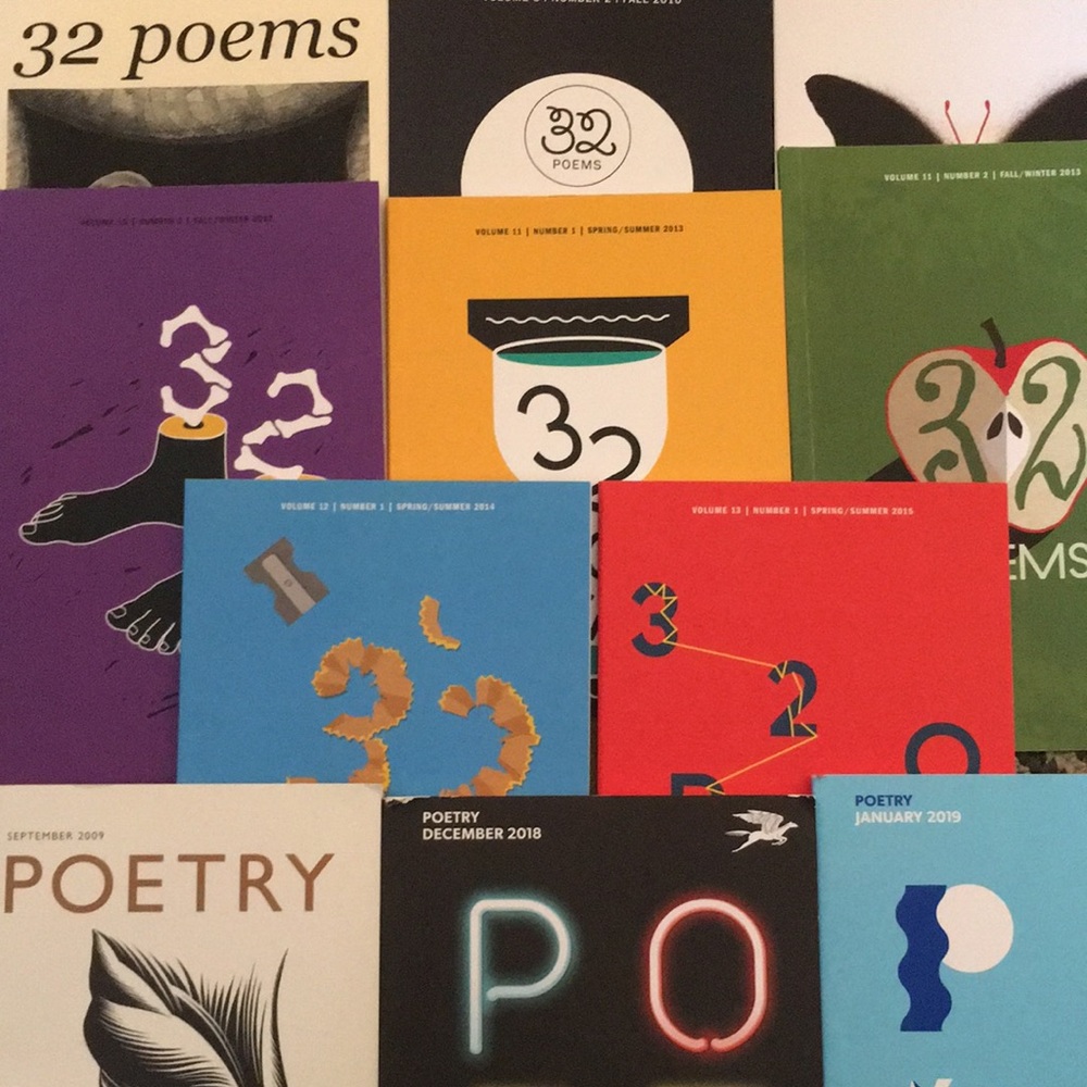 Lot of Eight “32 POEMS” Magazines + Three “POETRY” Mags (total 11 items) - Picture 7 of 7